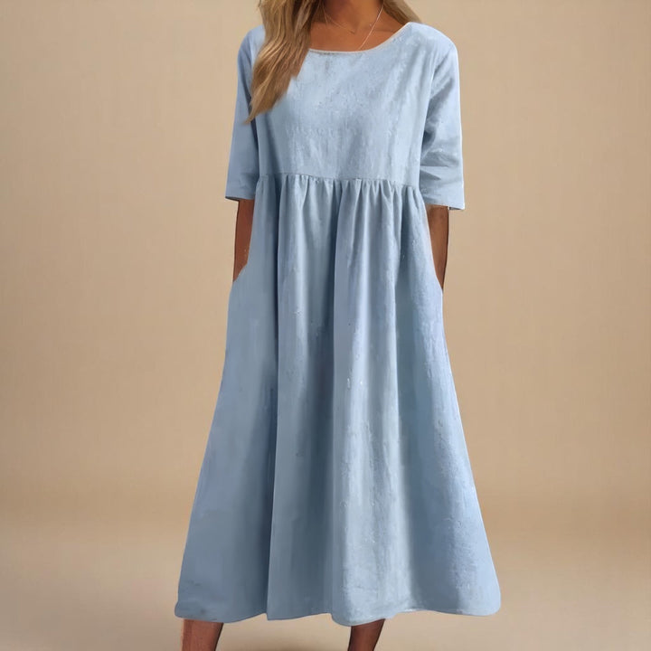 Modiva™ | Flattering Sukienka Bawełniana