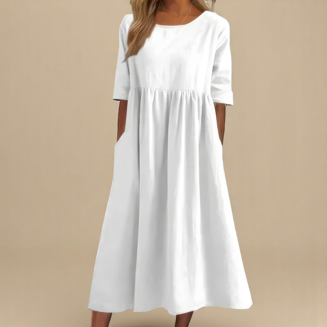 Modiva™ | Flattering Sukienka Bawełniana