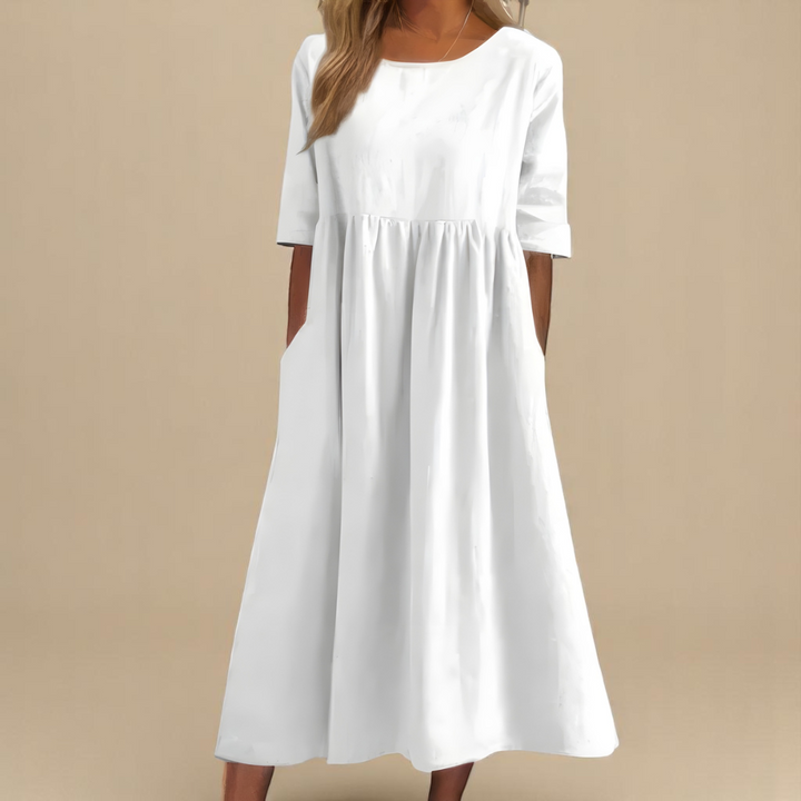 Modiva™ | Flattering Sukienka Bawełniana