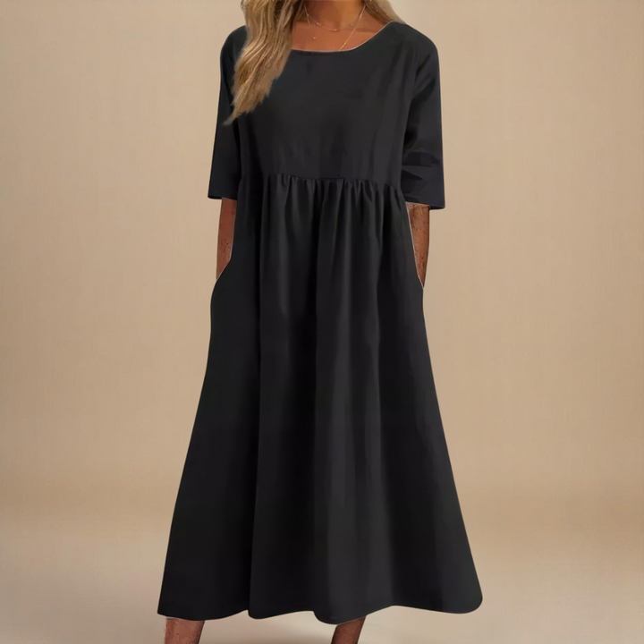 Modiva™ | Flattering Sukienka Bawełniana