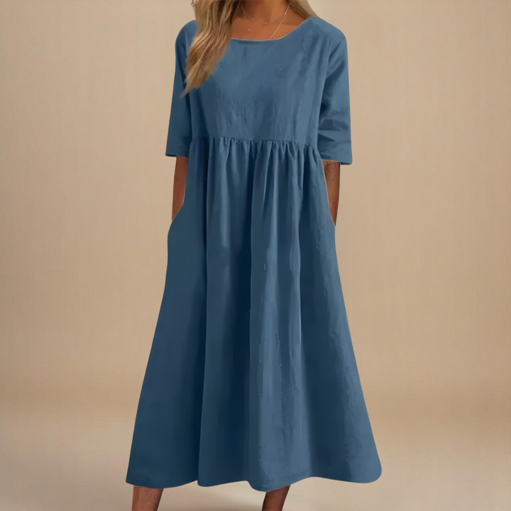 Modiva™ | Flattering Sukienka Bawełniana