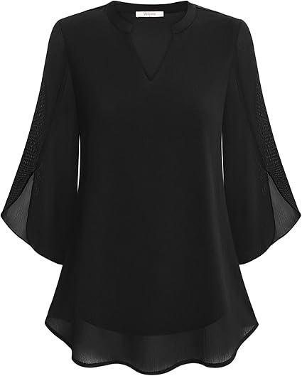 Modiva | Bluzka z Chiffon A-lijn