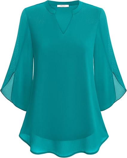 Modiva | Bluzka z Chiffon A-lijn
