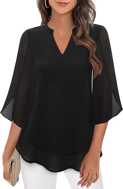 Modiva | Bluzka z Chiffon A-lijn