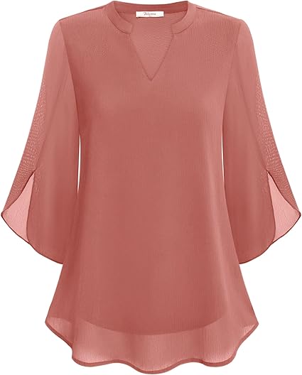 Modiva | Bluzka z Chiffon A-lijn